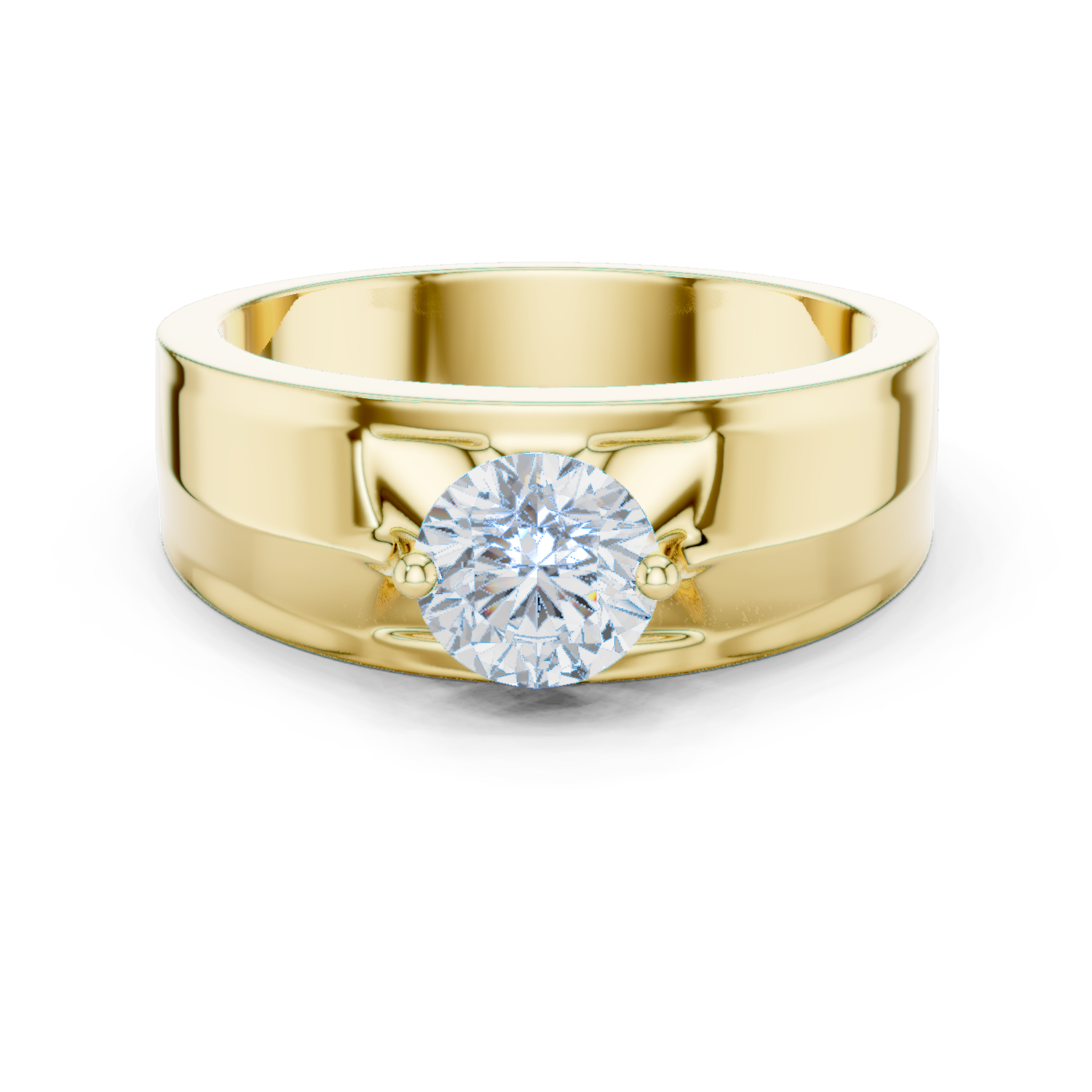 The 0.8 ct Round Brilliant Diamond Lab Grown Diamond Ring