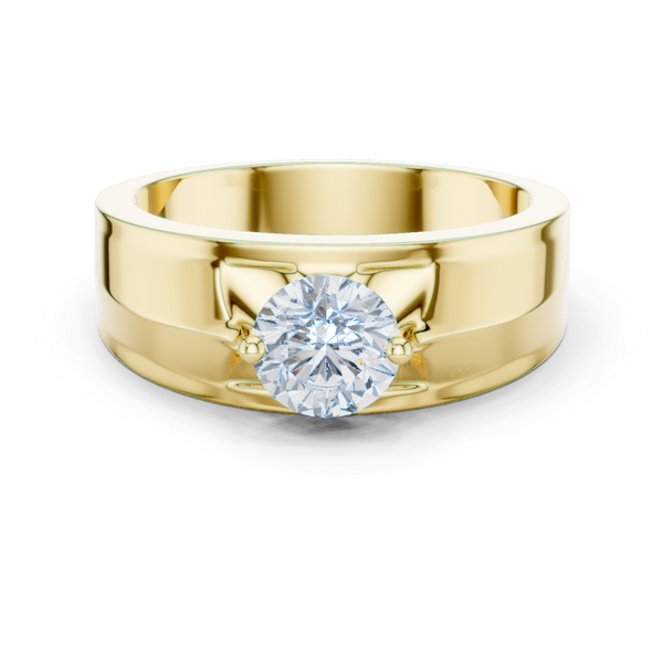 The 0.8 ct Round Brilliant Diamond Lab Grown Diamond Ring