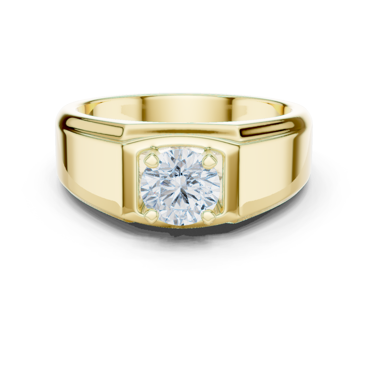 The Timeless 0.8ct Round Diamond Lab Grown Diamond Ring