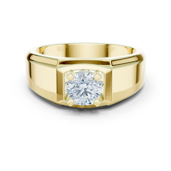 Round Brilliant 0.8 ct Diamond Solitaire