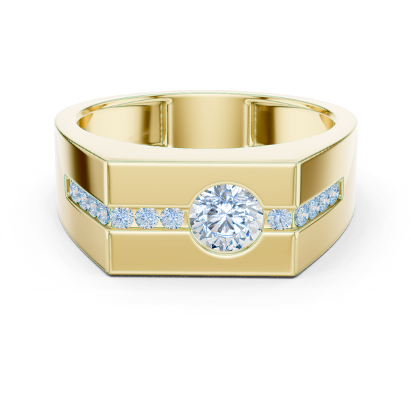 0.5ct Round Diamond Solitaire Lab Grown Diamond Ring