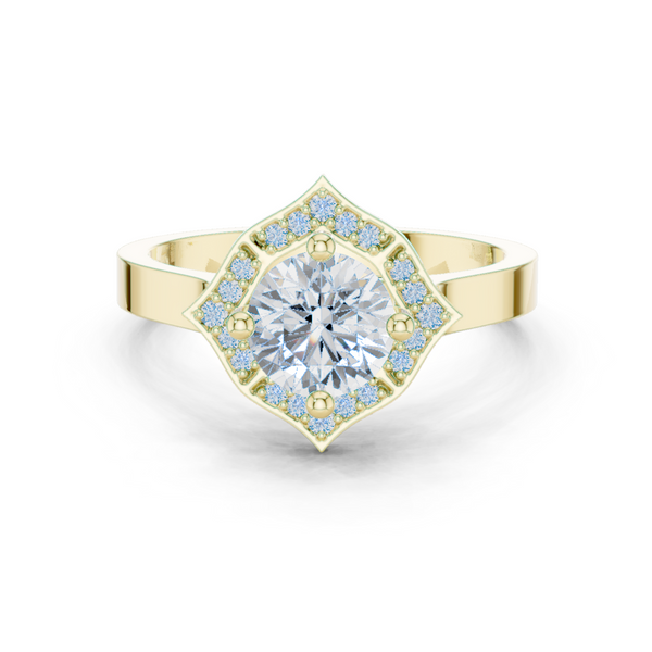 Dew Drop Lab Grown Diamond Diminutive Stack Band