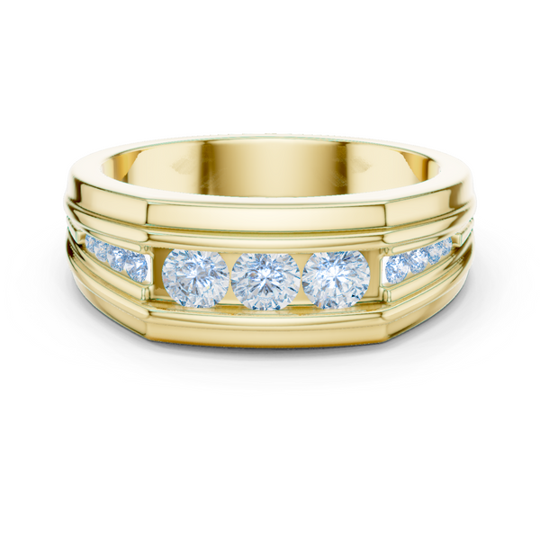 Timeless Round Diamond Eternity Lab Grown Diamond Ring