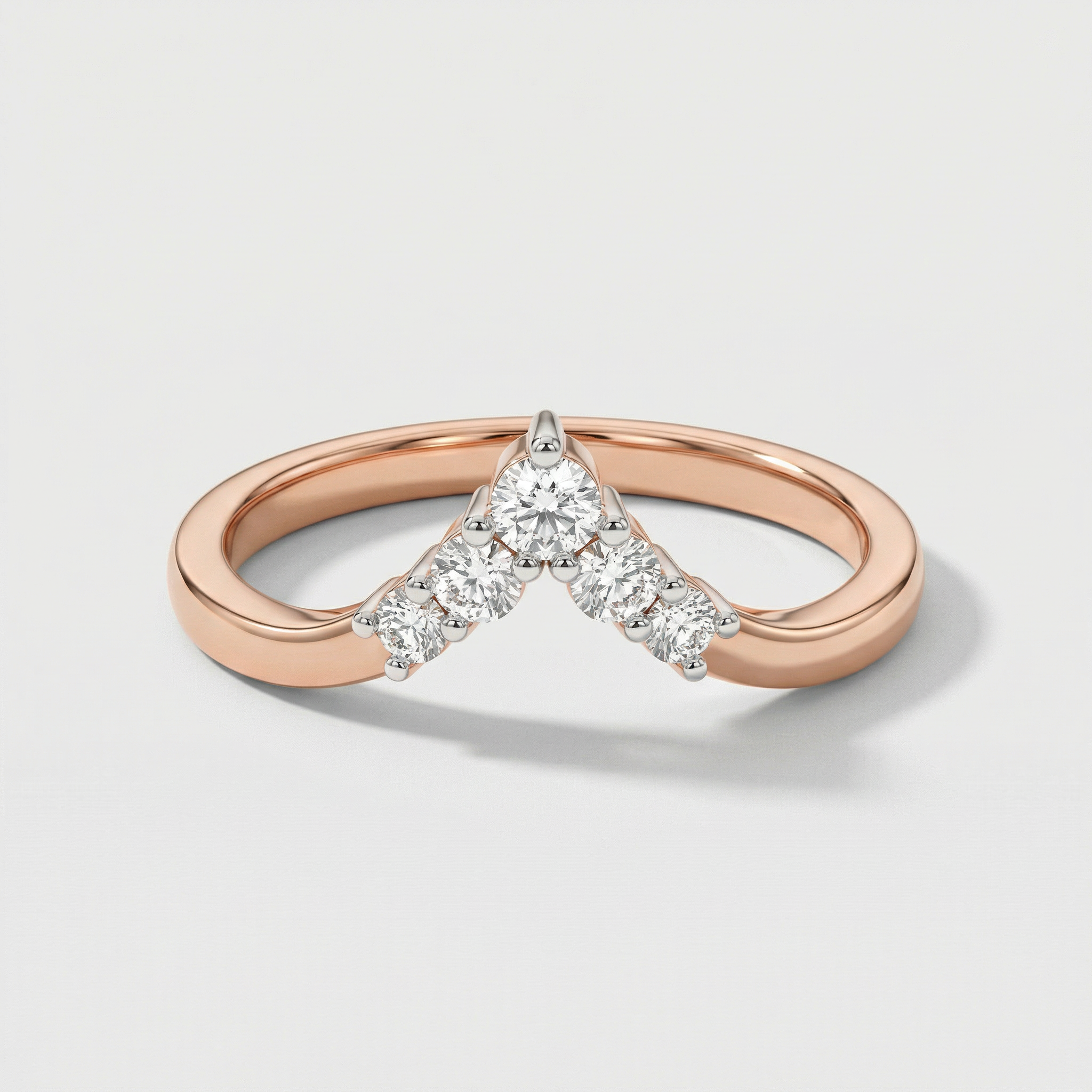 Open Shank Marquise Cluster Lab Grown Diamond Ring