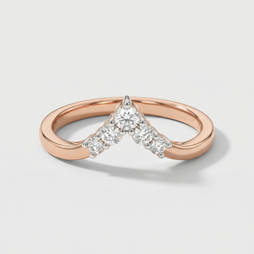 Open Shank Marquise Cluster Lab Grown Diamond Ring