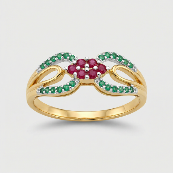 Infinity Motif Pavé Lab Grown Diamond Ring