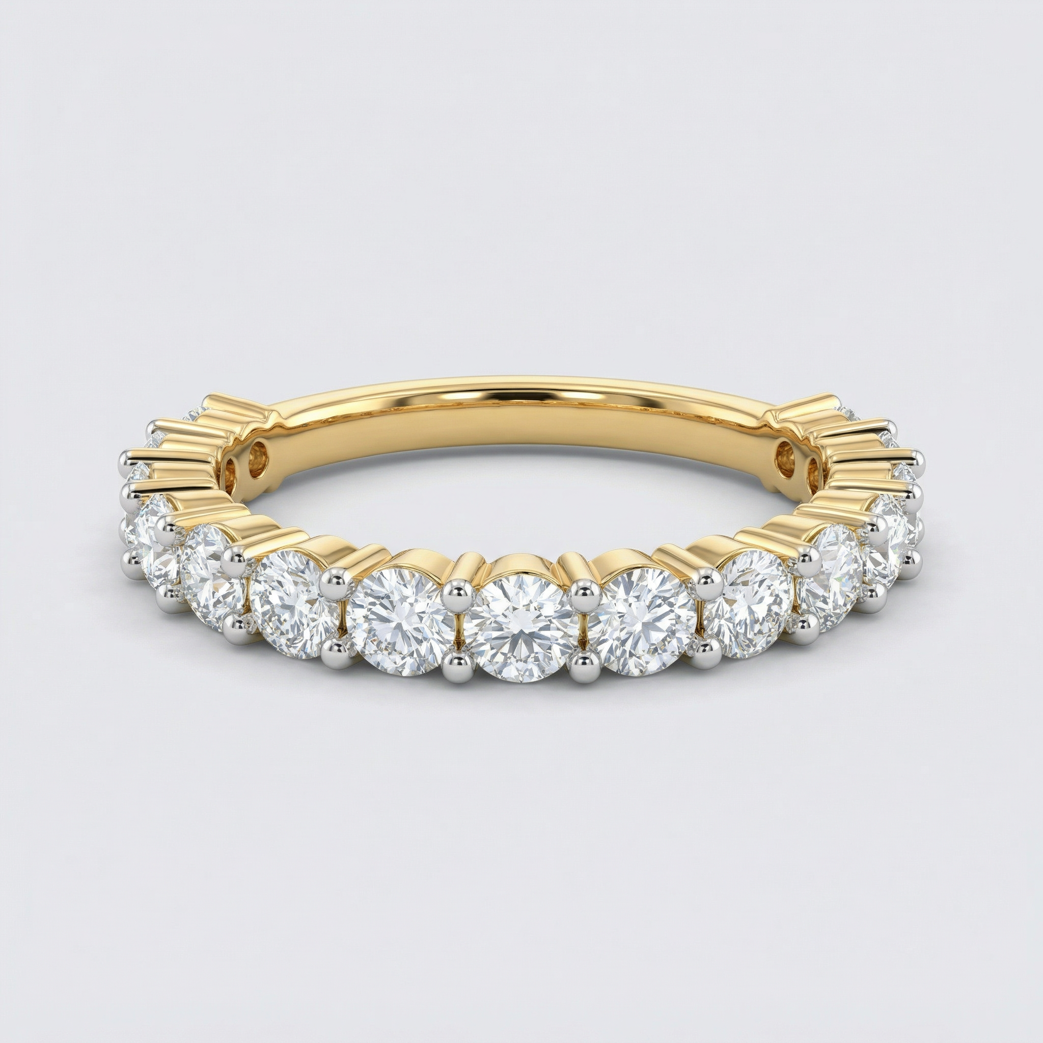 Classic Prong Set Lab Grown Diamond Ring
