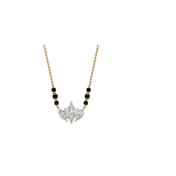 Marquise Cluster Blossom Mangalsutra
