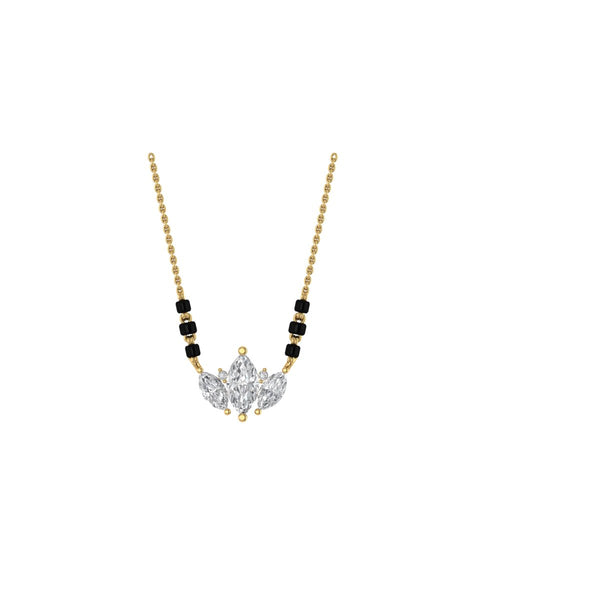 Marquise Cluster Blossom Mangalsutra