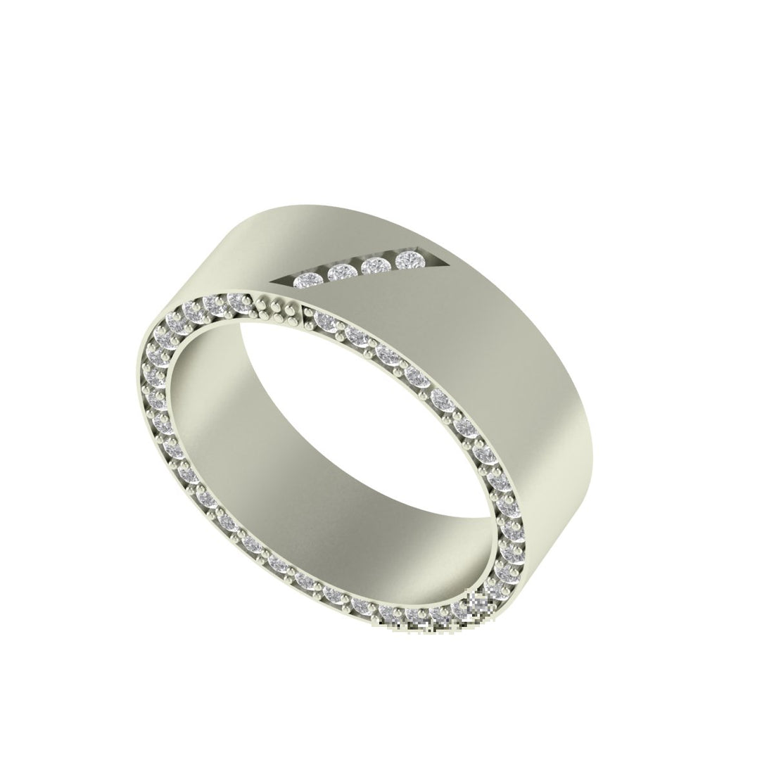 The Constellation Slant Lab Grown Diamond Ring