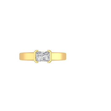 Cresta Radiant Men's Diamond Ring