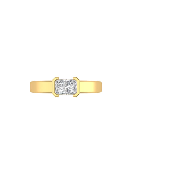 Cresta Radiant Men's Diamond Ring