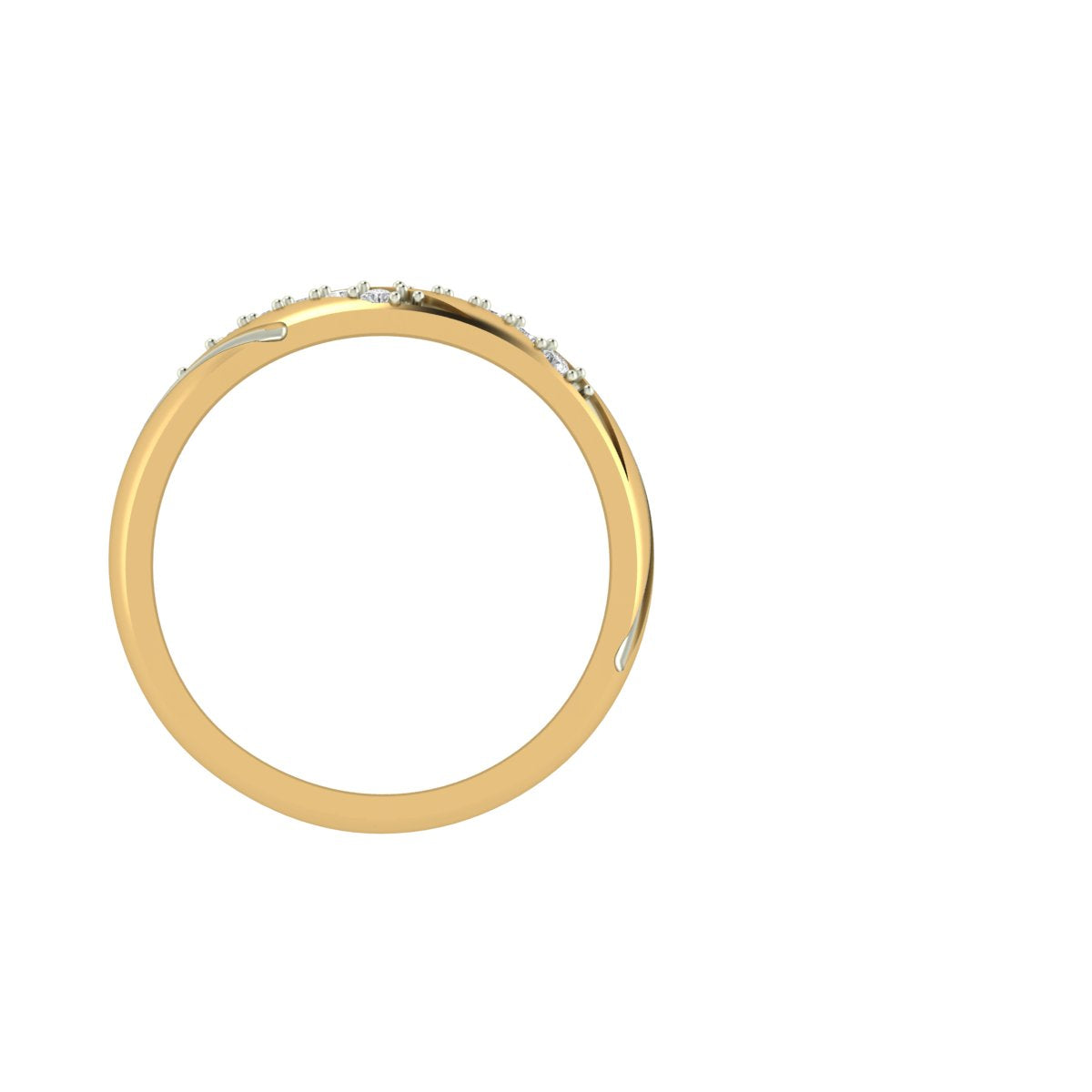 The Lab Grown DiamondArc D'Or Channel Band
