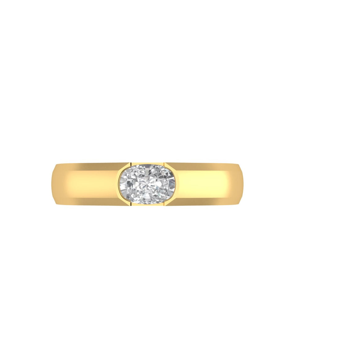 The Lab Grown Diamond Sentinel Wide Band