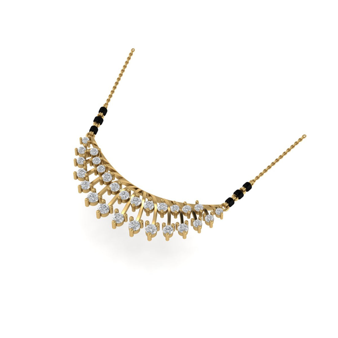 The Amrita Lab Grown Diamond Harmony Mangalsutra