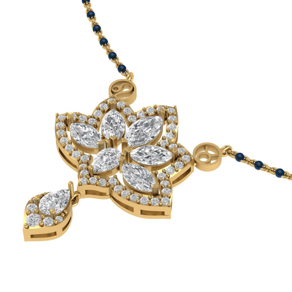 The Sacred Lotus Mangalsutra