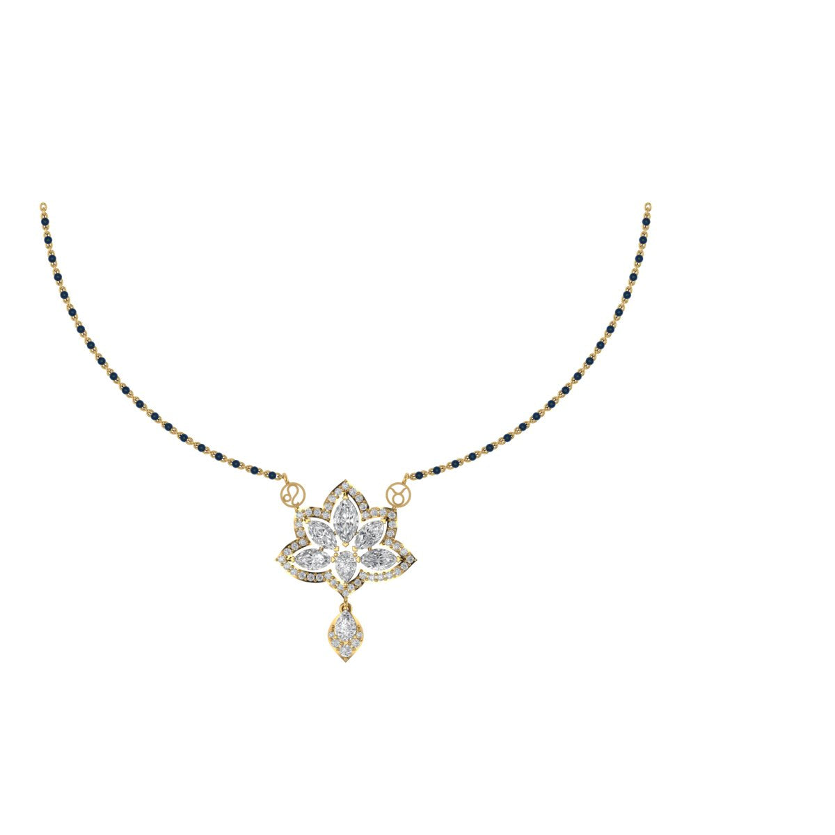 The Sacred Lotus Mangalsutra