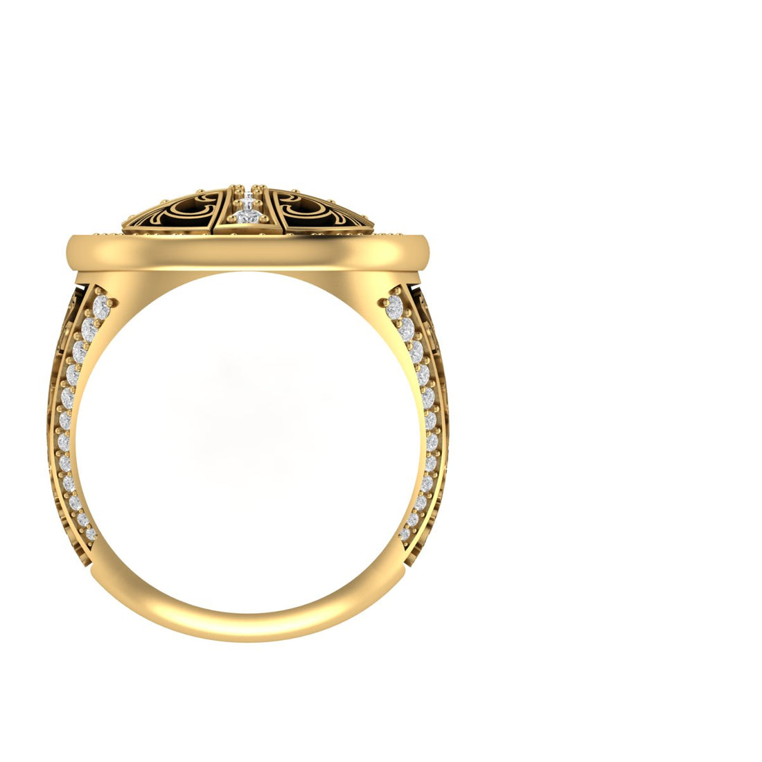 The Lab Grown Diamond Sovereign's Crest Ring
