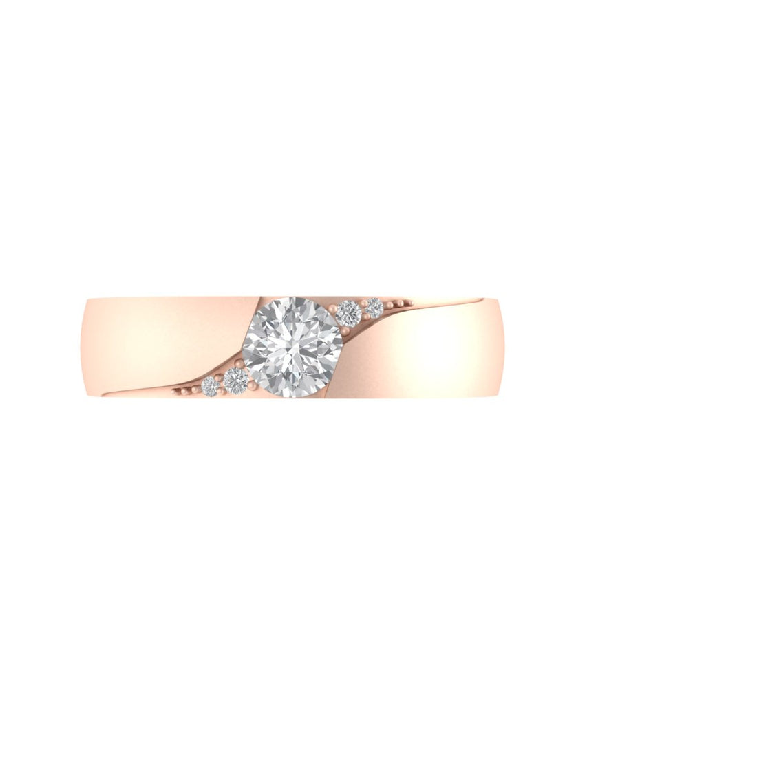 The Couture Sculptural Lab Grown Diamond Band
