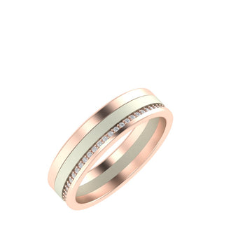 Stria Luxe Men's Diamond Ring