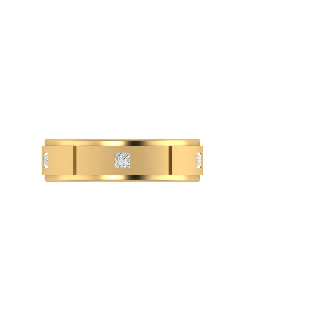 Opulent Gold Lab Grown Diamond Ring