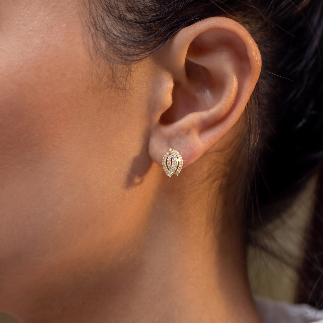 Oasis Bloom Lab Grown Diamond Earrings Pairs