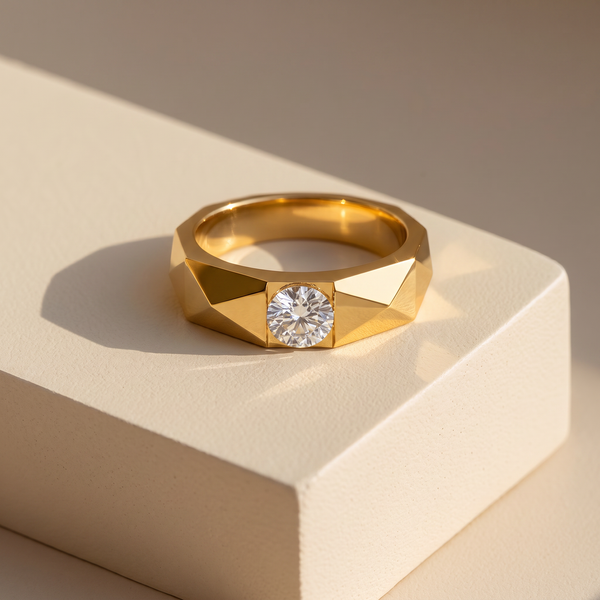 Lustra Men's Lab Grown Diamond ring