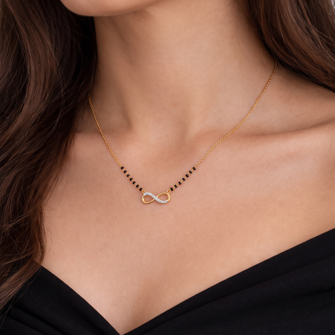 Infinity Pendant Mangalsutra