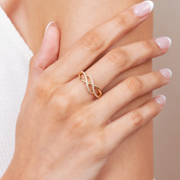 Eternal Infinity Lab Grown Diamond Ring