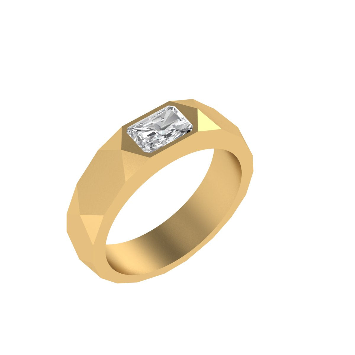 Radiant Vault Men's Ring