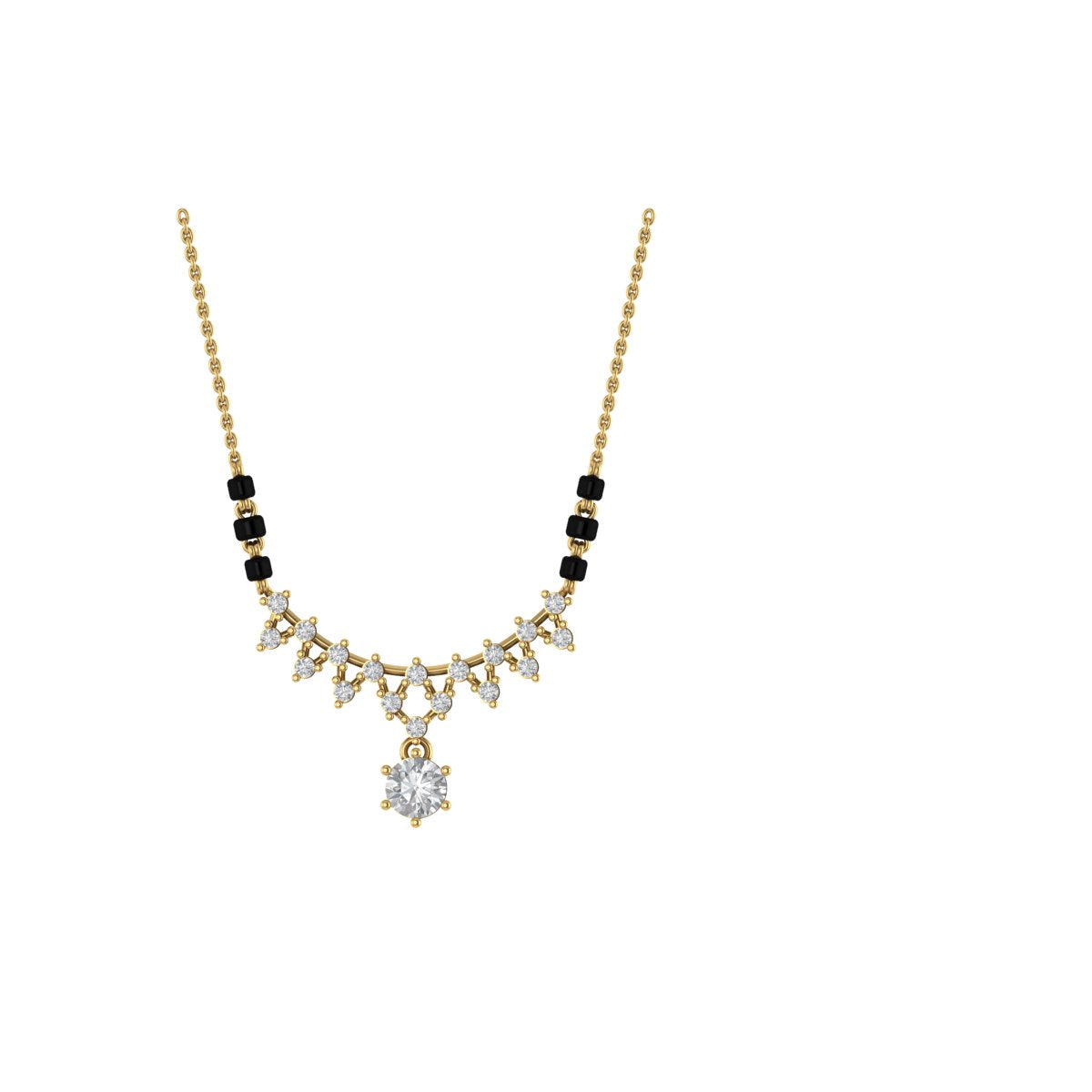 The Diamond Diadem Mangalsutra