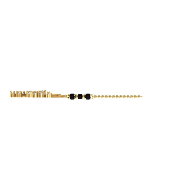 Art-Deco Zenith Lab Grown Diamond Mangalsutra