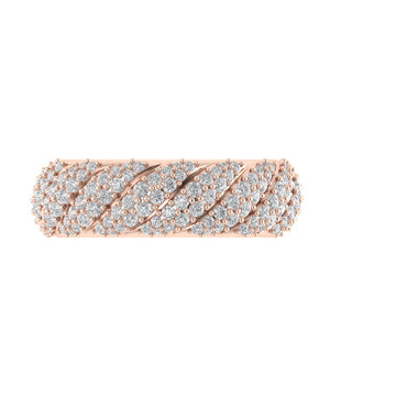 The Executive Solid Lab Grown Diamond Band