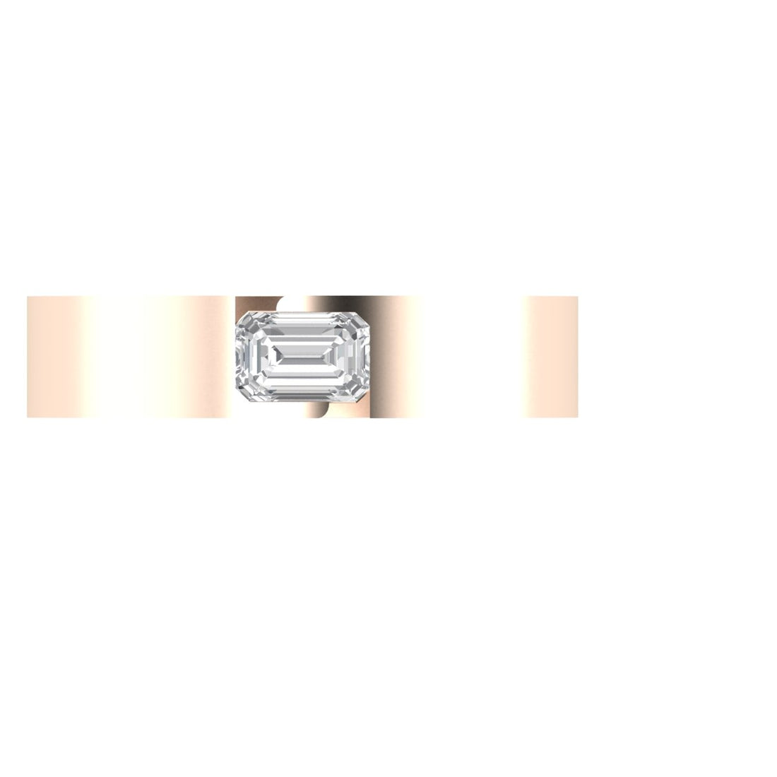 The Lab Grown Diamond Sculpted Velocity Bypass Ring