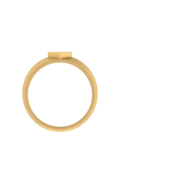 The Diplomat Flush-Set Princess Diamond Band