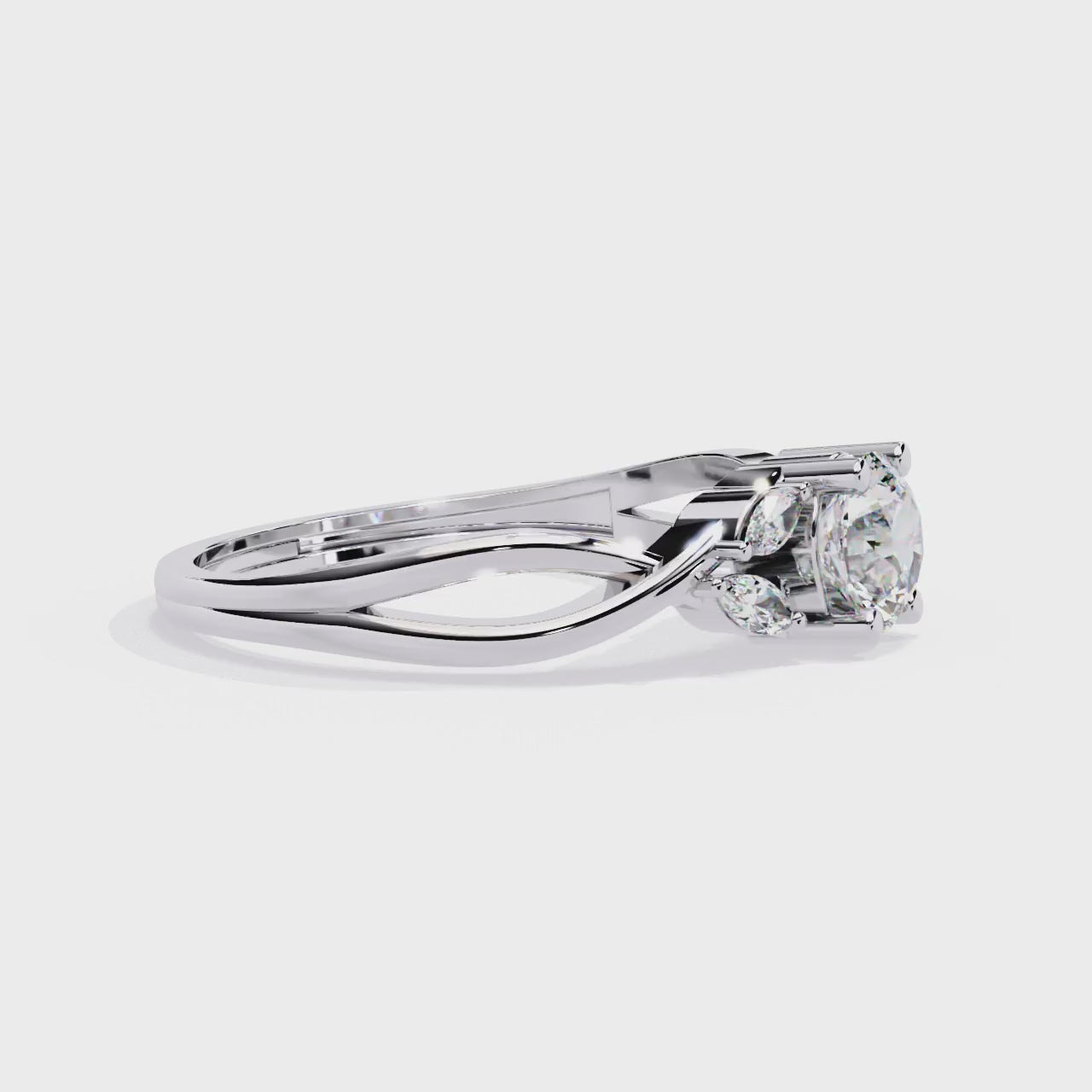 Celestial Spark Diamond Ring
