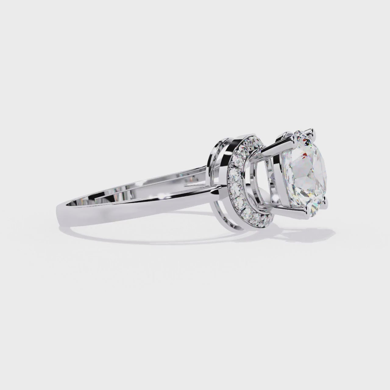 Luxury Diamond Promise Ring