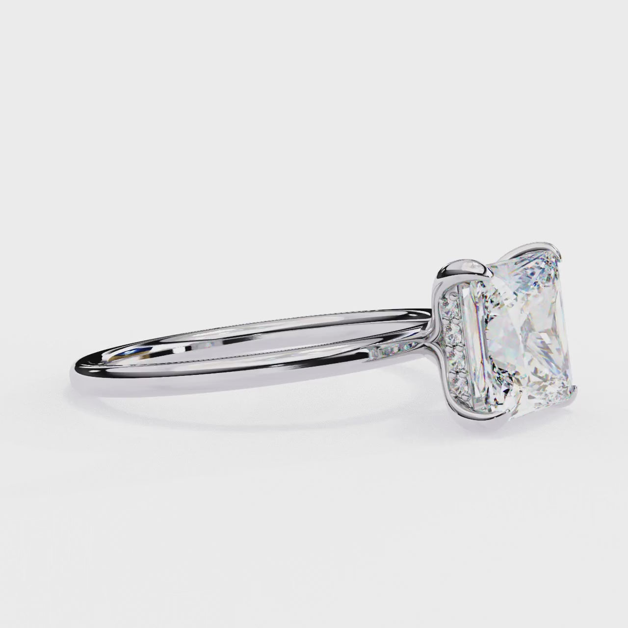 Dazzling Princess Cut Diamond Ring