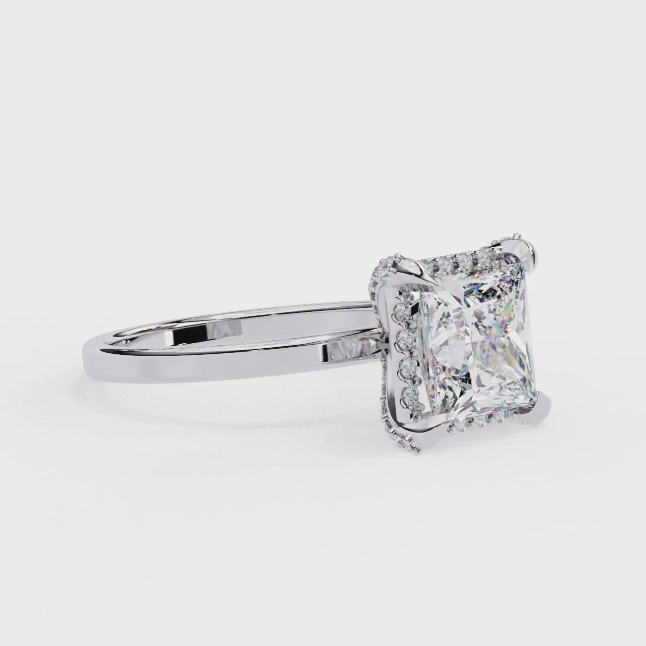 Timeless Princess Cut Diamond Ring