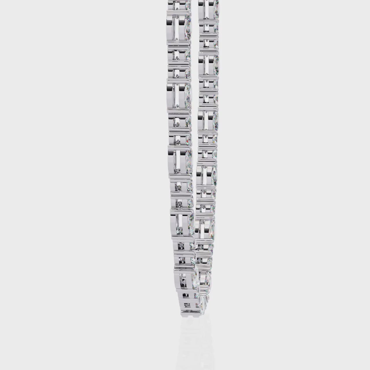 Minimalist Diamond Tennis Necklace