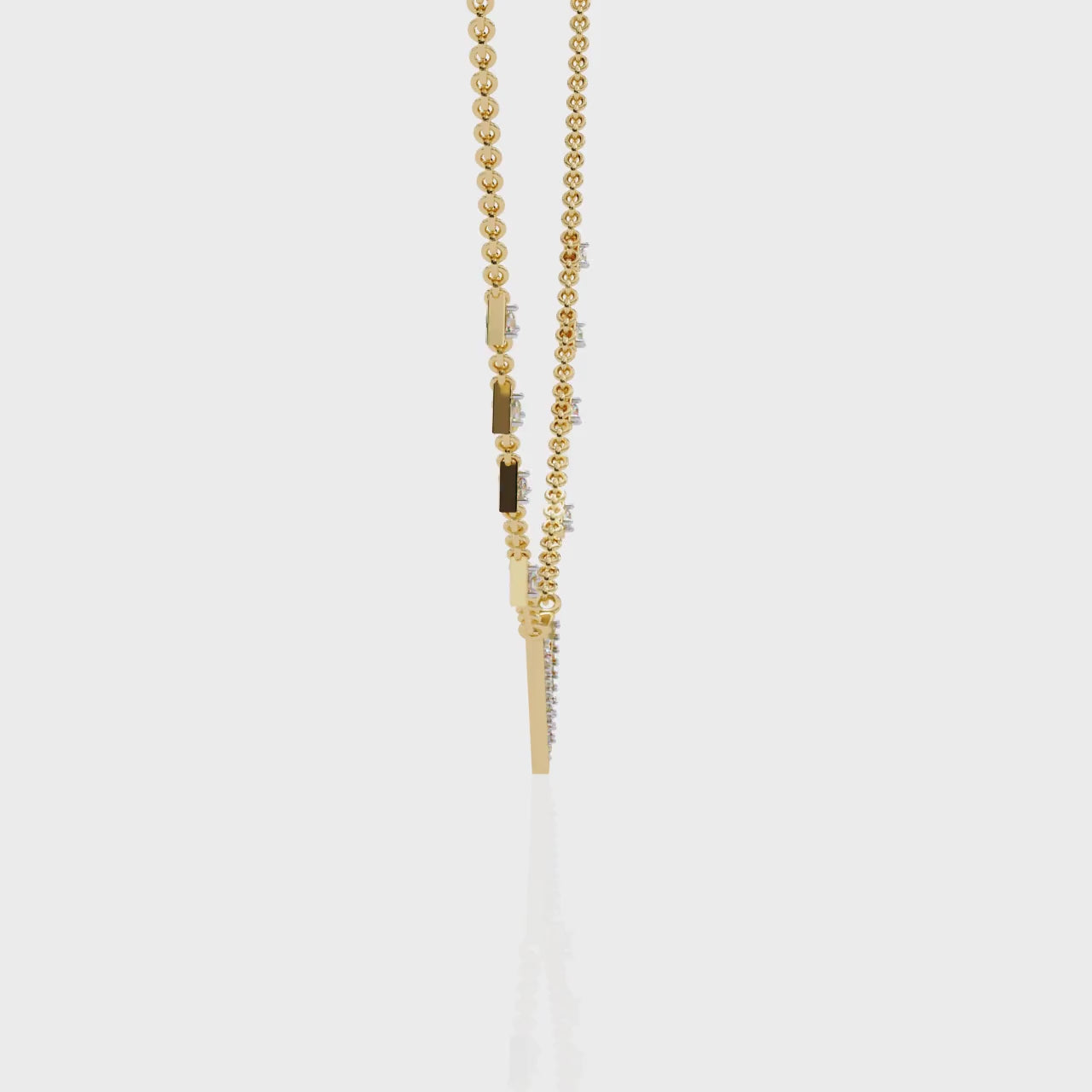 Thomas Sabo Triangle Diamond Necklace
